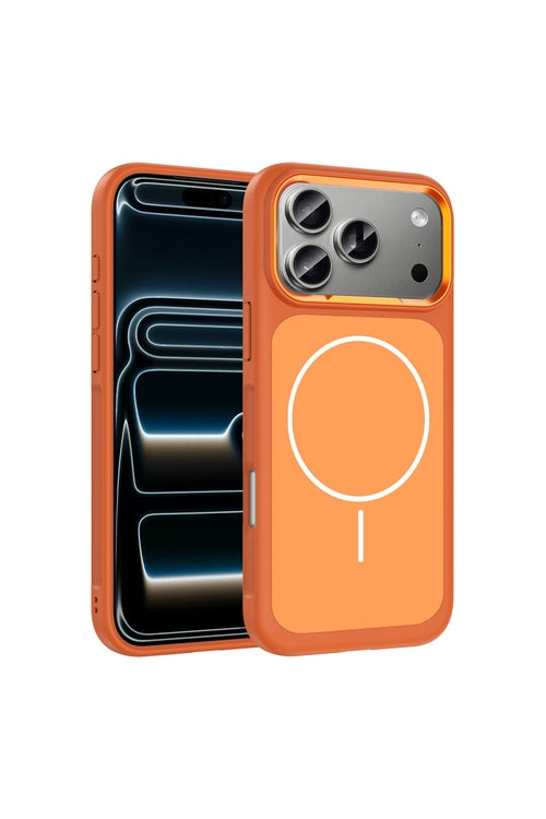 iPhone 17 Pro Max Case with Magnetic Charging, Metal Frame, Sanremo