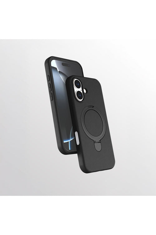 iPhone 16 and 17 Case with Magnetic Charging and Ring Stand - Samara Cover