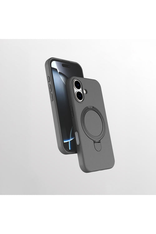 iPhone 16 and 17 Case with Magnetic Charging and Ring Stand - Samara Cover