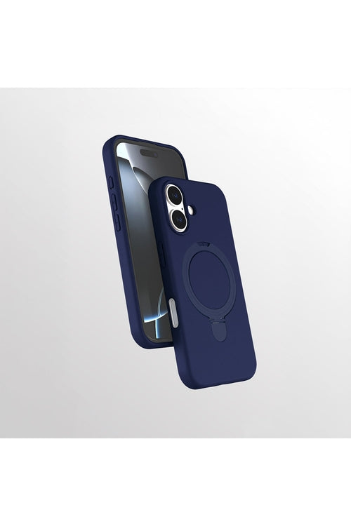 iPhone 16 and 17 Case with Magnetic Charging and Ring Stand - Samara Cover